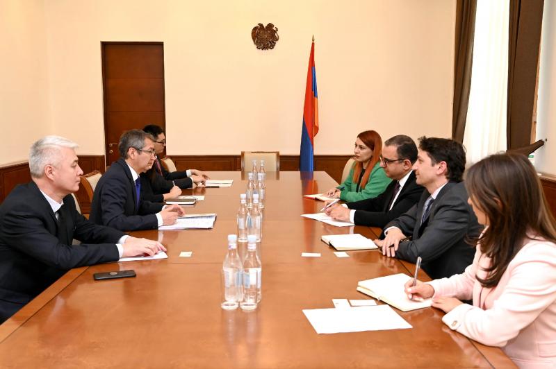 Армяно-казахстанские отношения имеют большие перспективы развития: министр финансов Армении