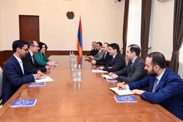 ՀՀ ֆինանսների նախարարը հրաժեշտի հանդիպում է ունեցել Հայաստանում ԱՄՀ մշտական ներկայացուցչի հետ