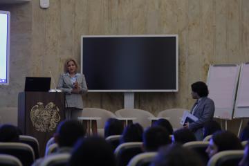 ՀՀ ֆինանսների նախարարությունը հյուրընկալել է Հայաստանի պետական տնտեսագիտական համալսարանի` Գյումրու մասնաճյուղի ուսանողներին